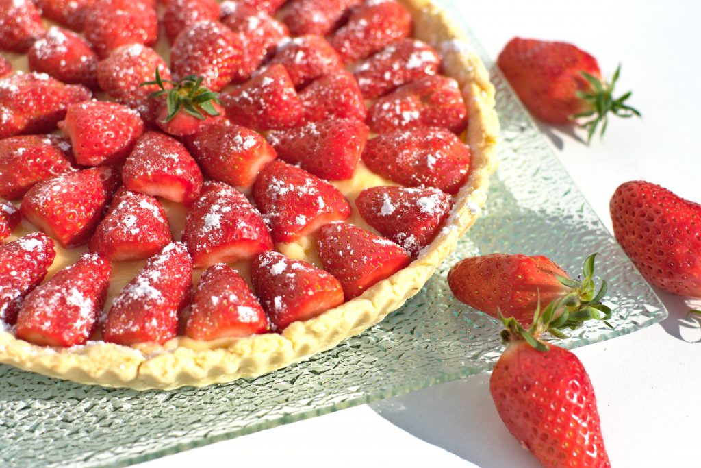 Tarte aux fraises