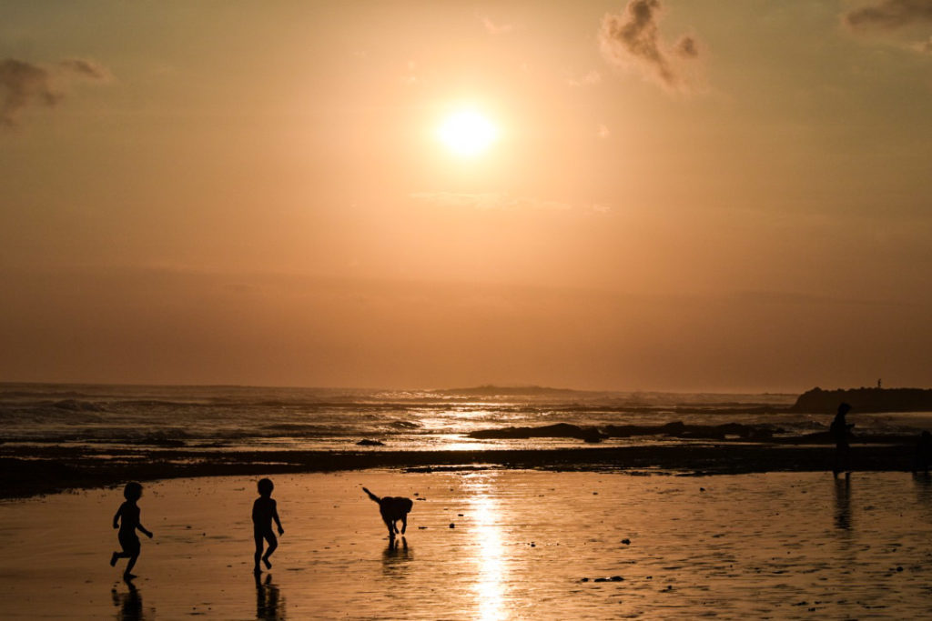 Coucher de soleil Kuta Bali