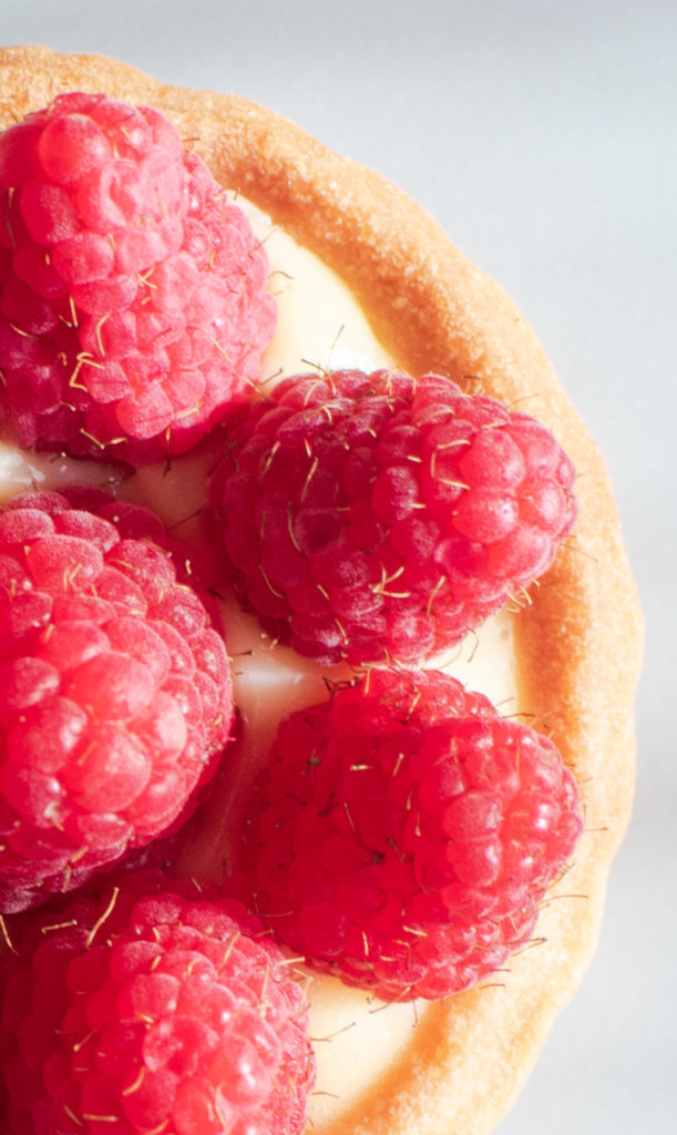 Tartelettes aux framboises