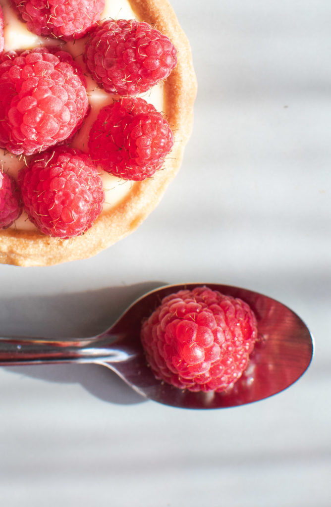 Tartelettes aux framboises