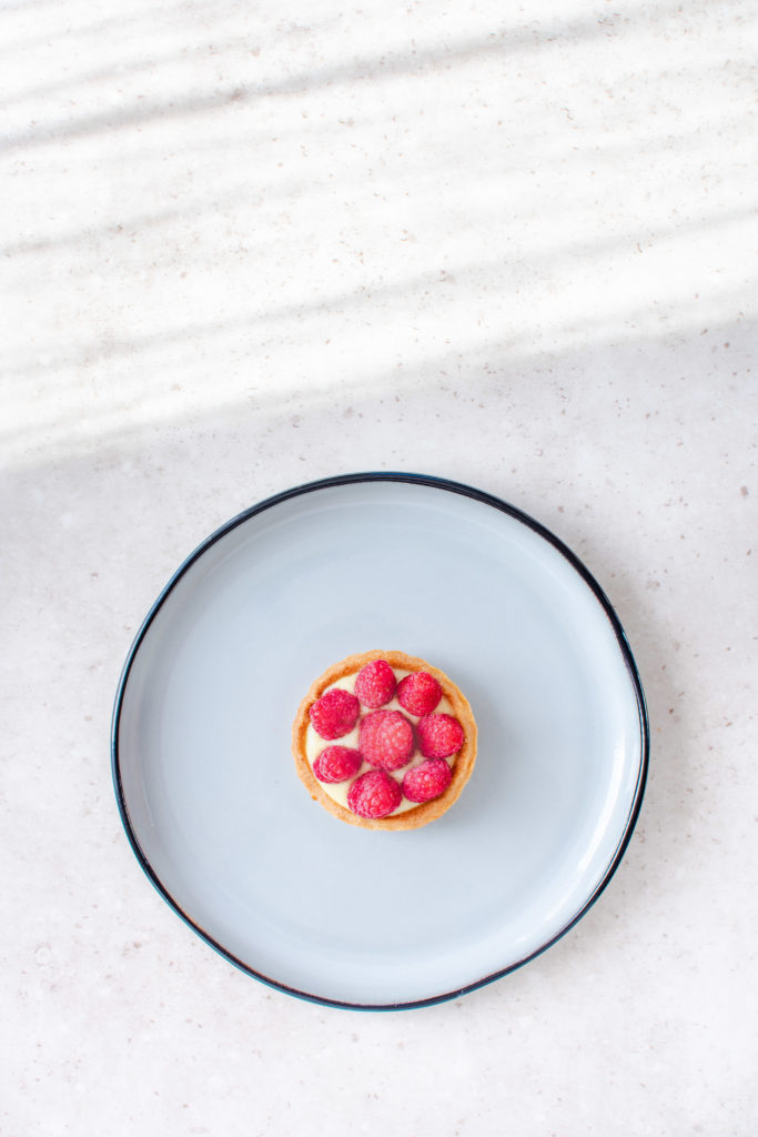 Tartelettes aux framboises