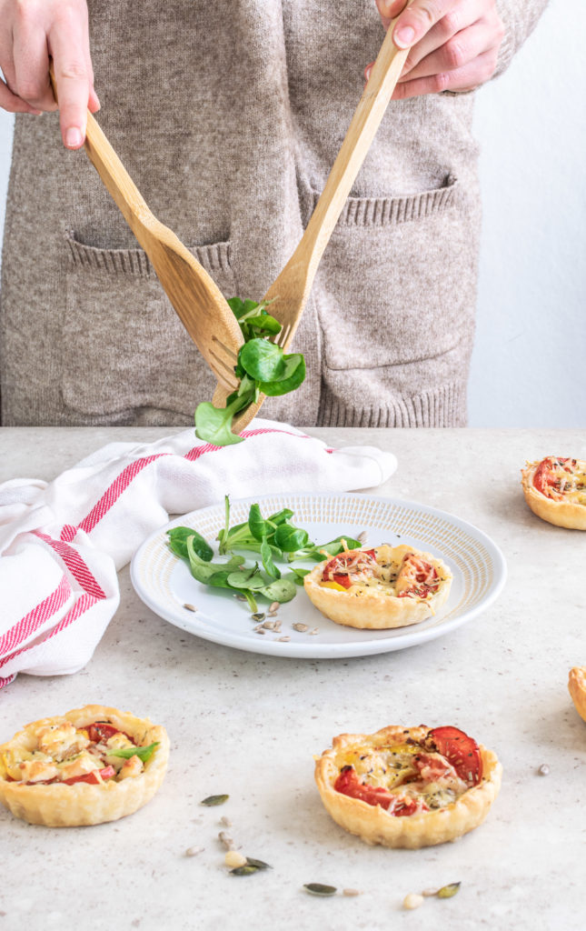 Tartelette à la tomate