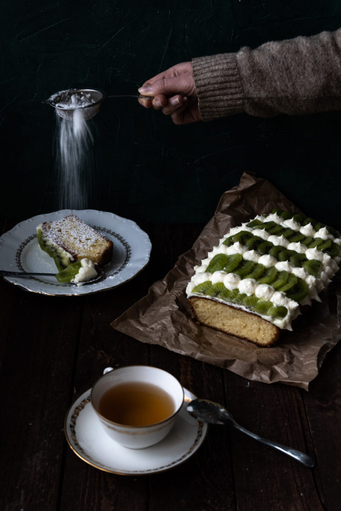 Gâteau aux kiwis