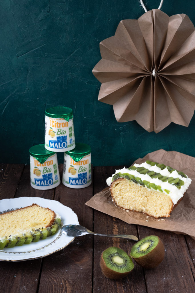 Gâteau aux kiwis