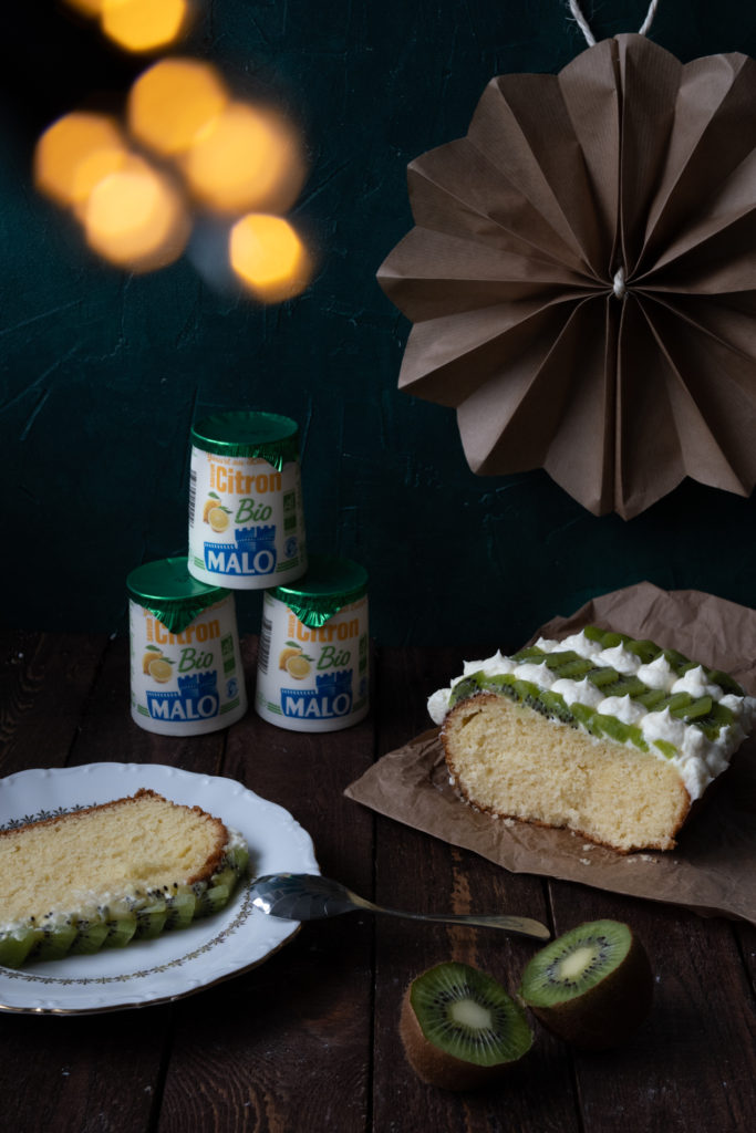 Gâteau aux kiwis