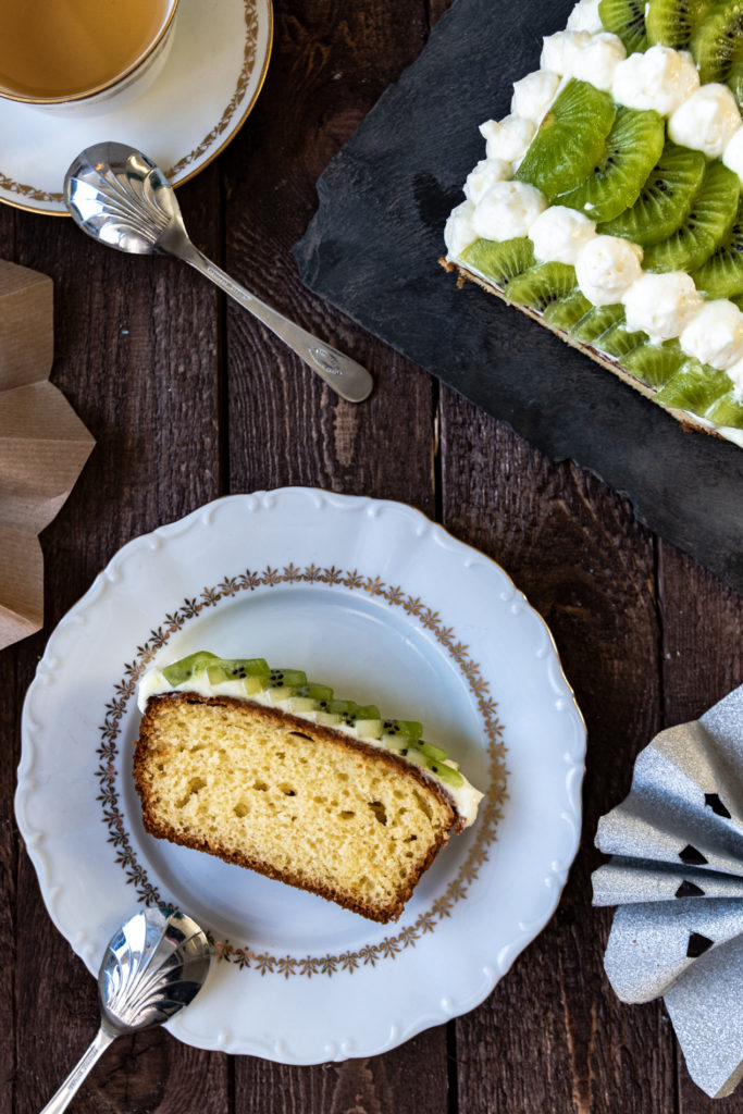 Gâteau aux kiwis