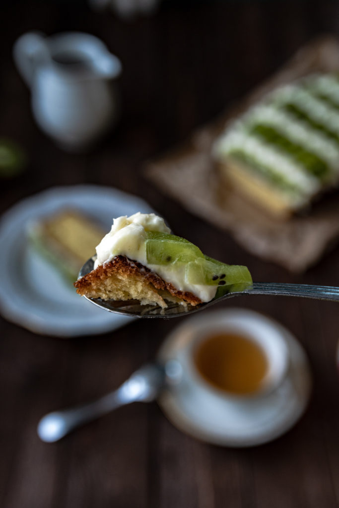Gâteau aux kiwis