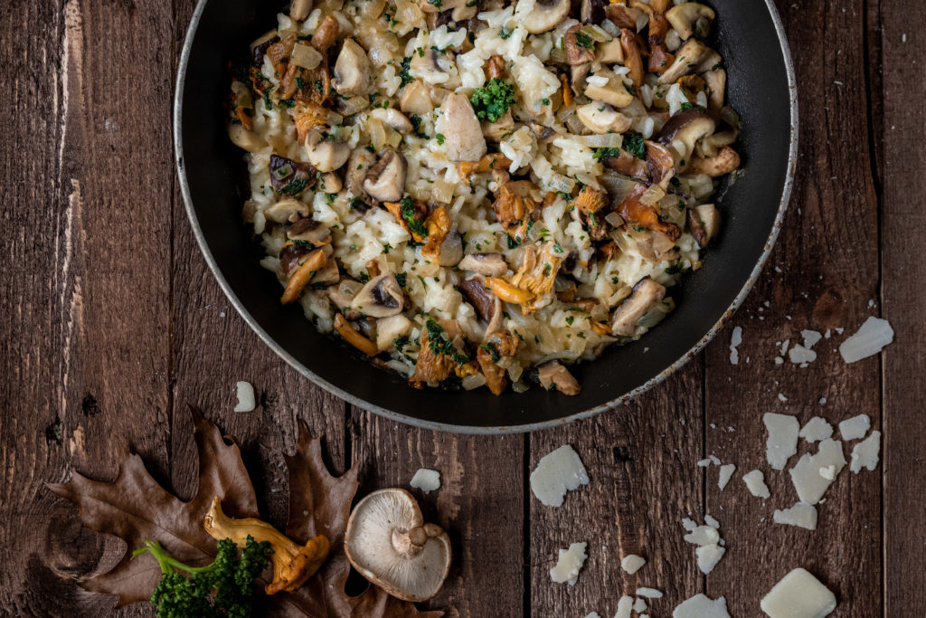 Risotto aux champignons