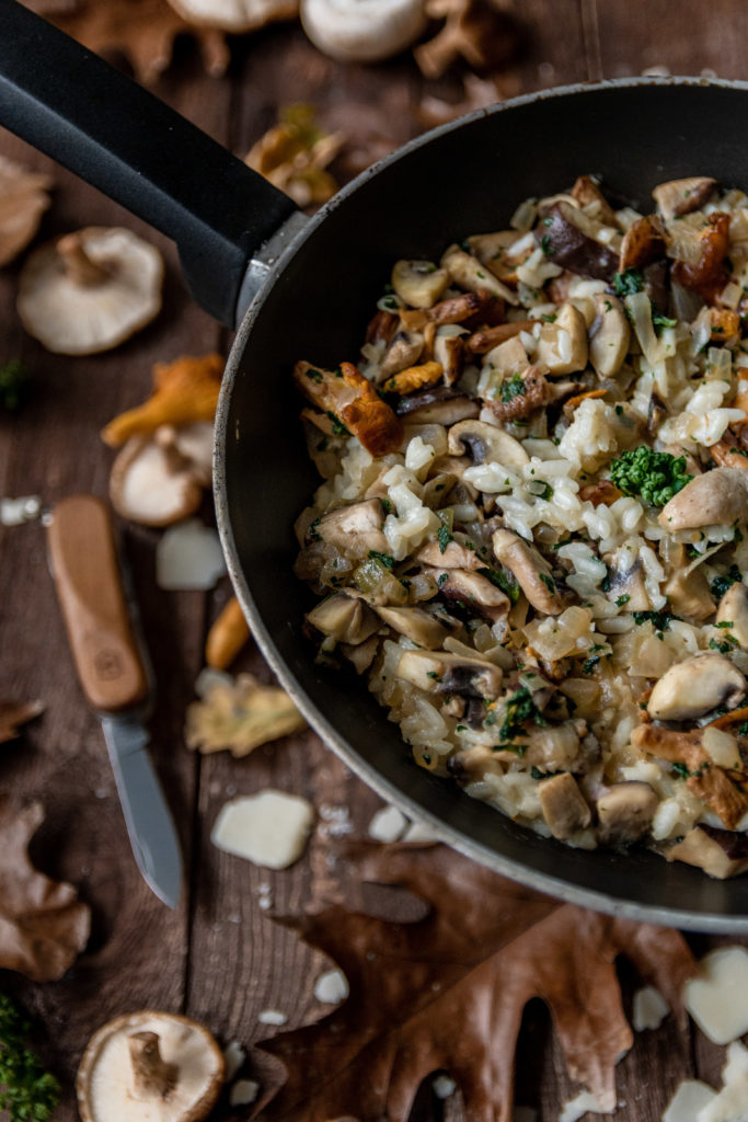 Risotto aux champignons