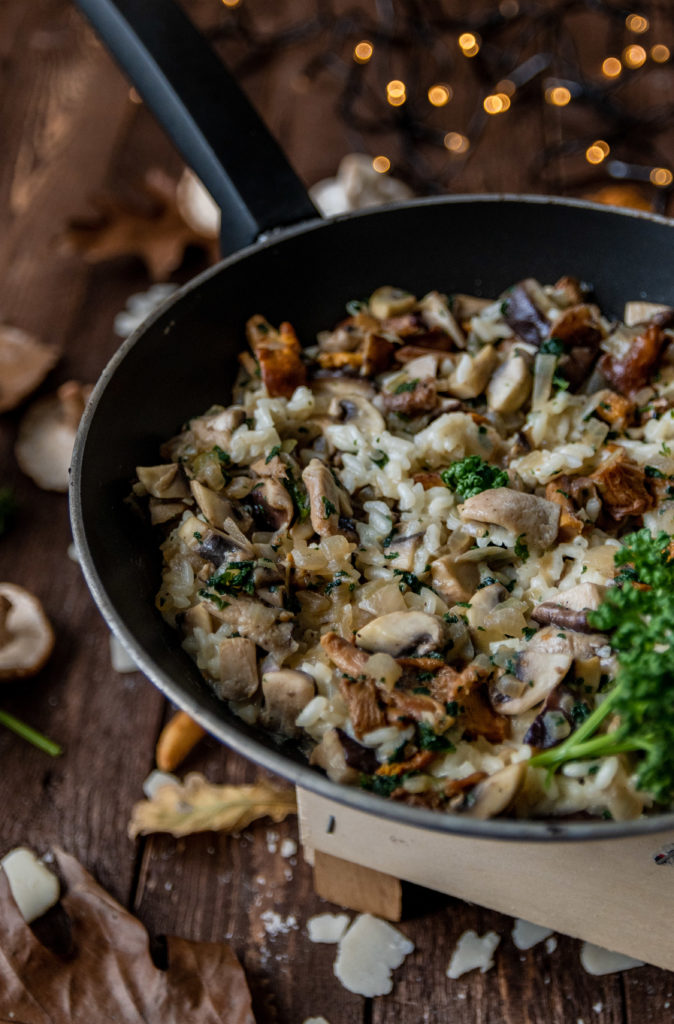 Risotto aux champignons