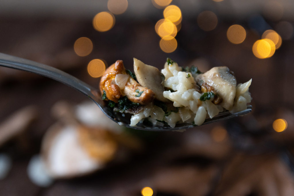 Risotto aux champignons