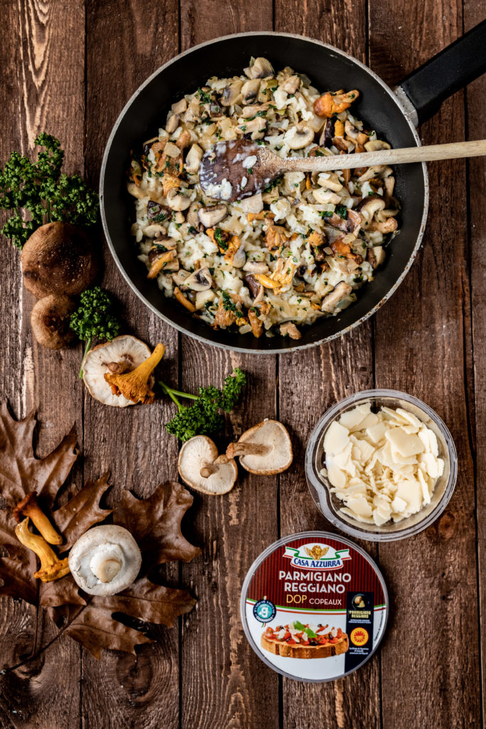 Risotto aux champignons