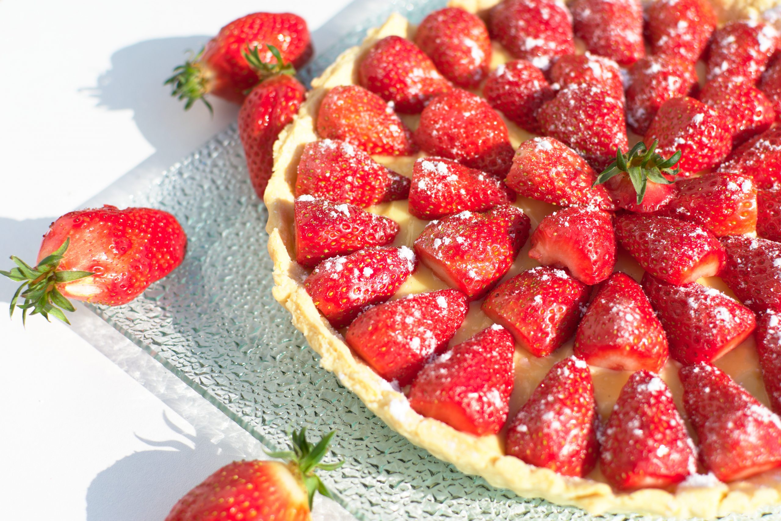 Tarte aux fraises de Plougastel