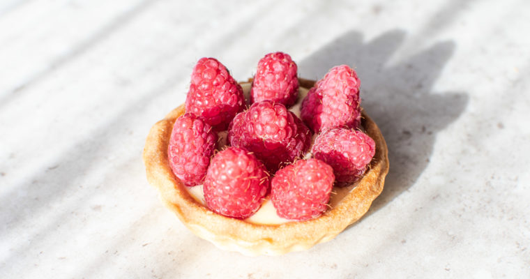 Tartelettes aux framboises