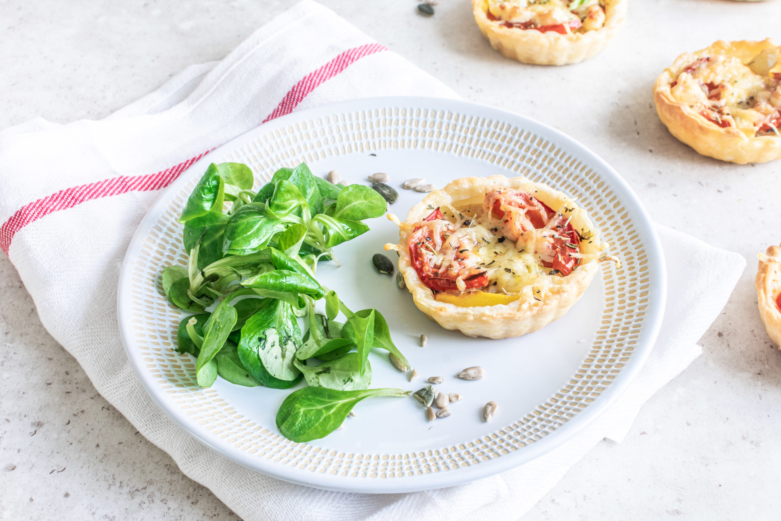 Tartelettes à la tomate