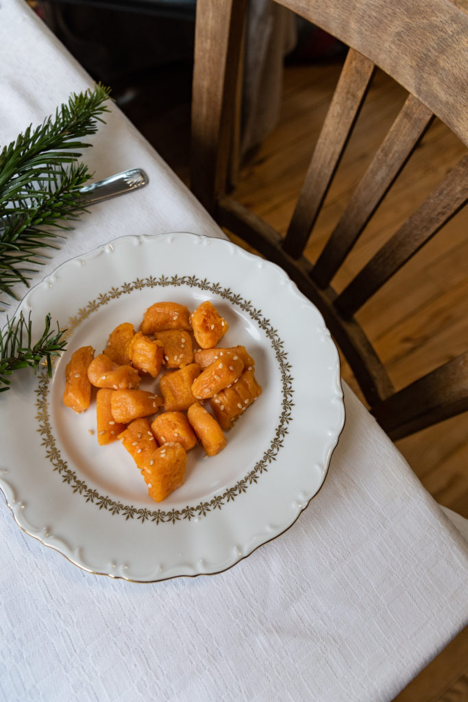 Gnocchis de patate douce