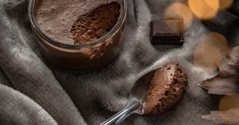 Mousse au chocolat vegan