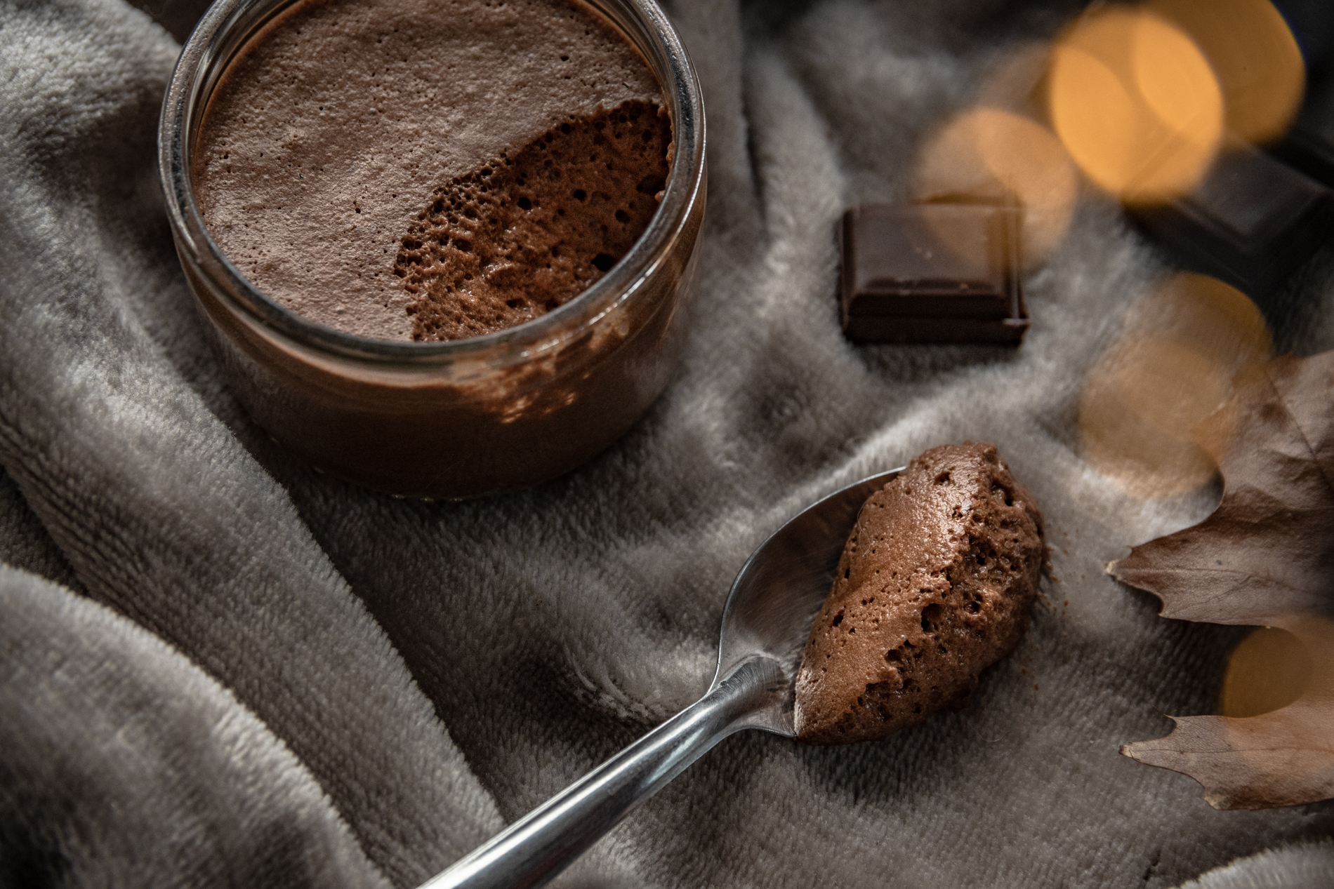 Mousse au chocolat vegan