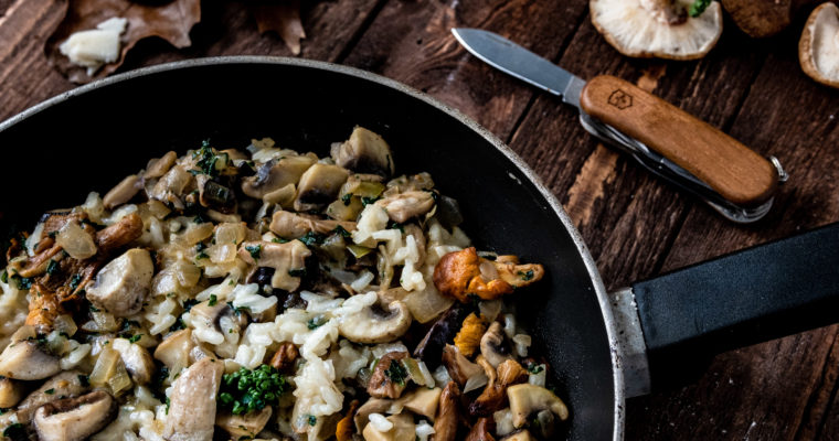 Risotto aux champignons