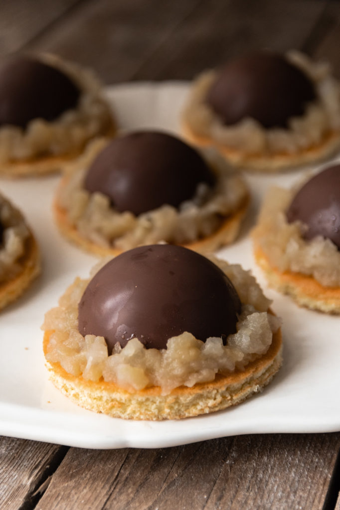 dôme coeur chocolat