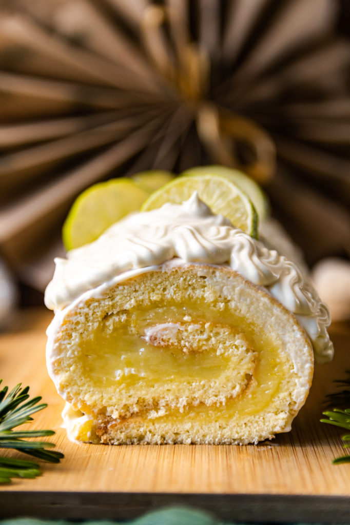 Buche citron chocolat blanc