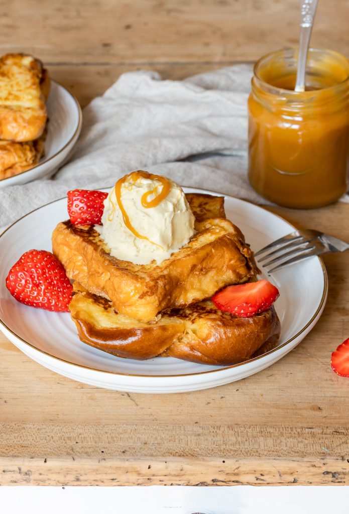 Brioche perdue caramel