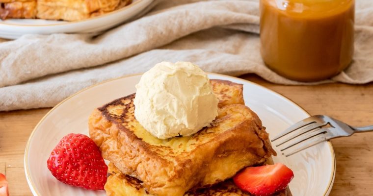 Brioche façon pain perdu