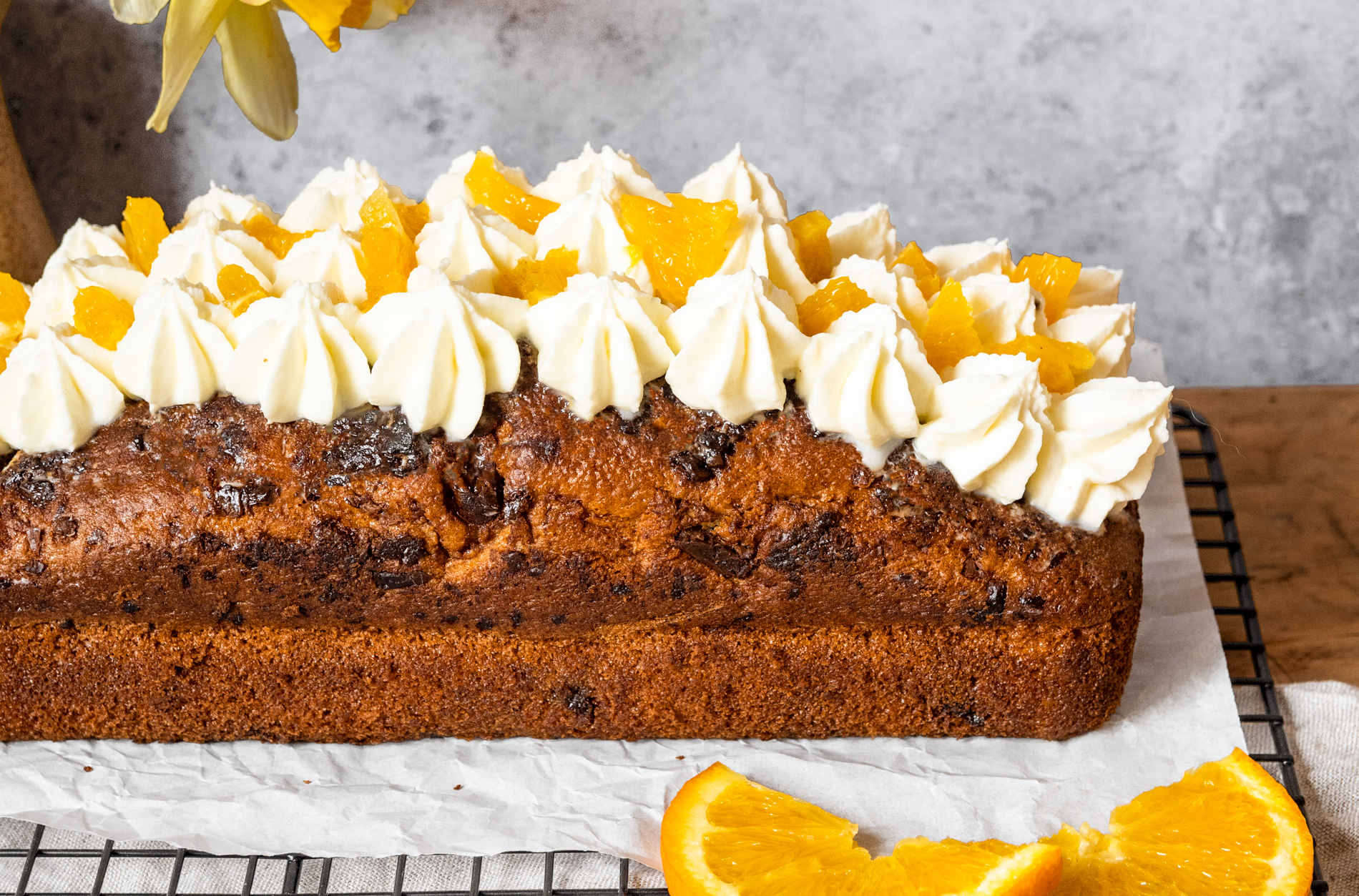 Gâteau chocolat orange