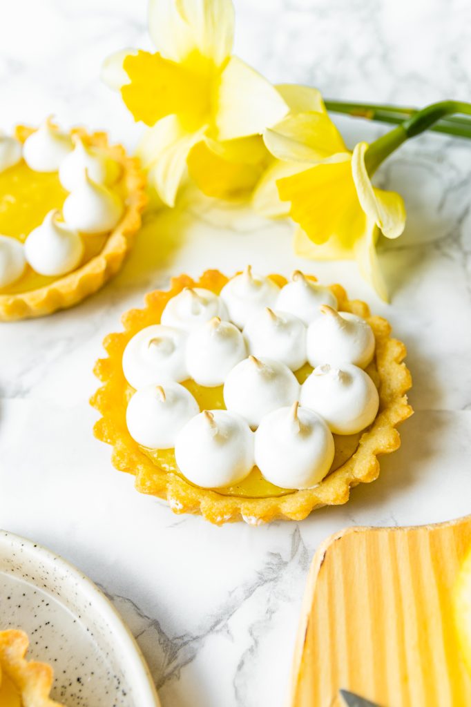 pâtisserie au citron meringuée