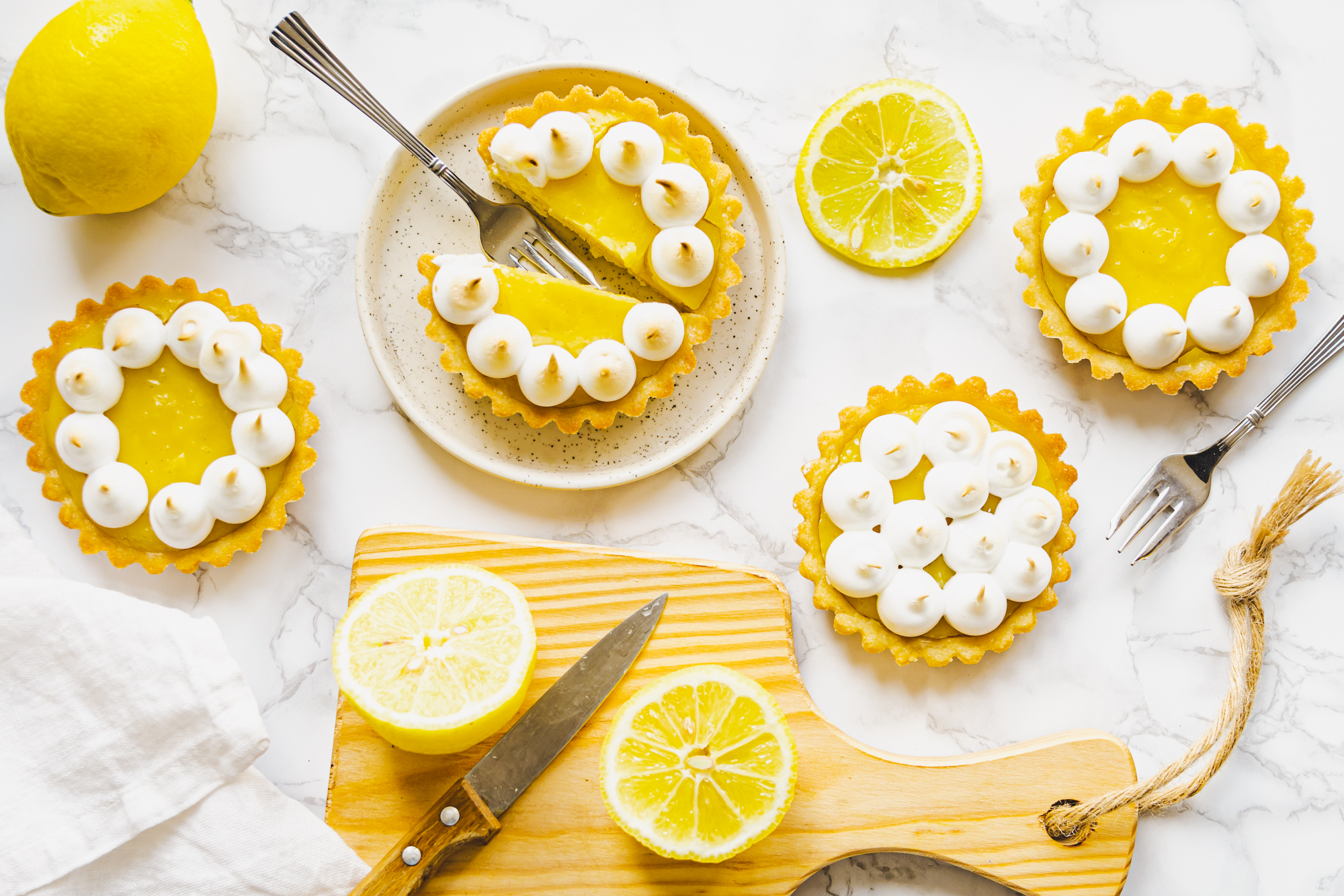 Tartelette citron meringuée