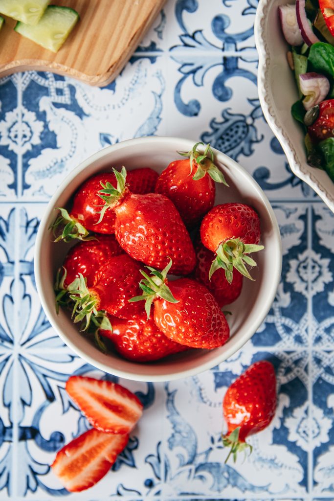Saladeprintanièreauxfraises