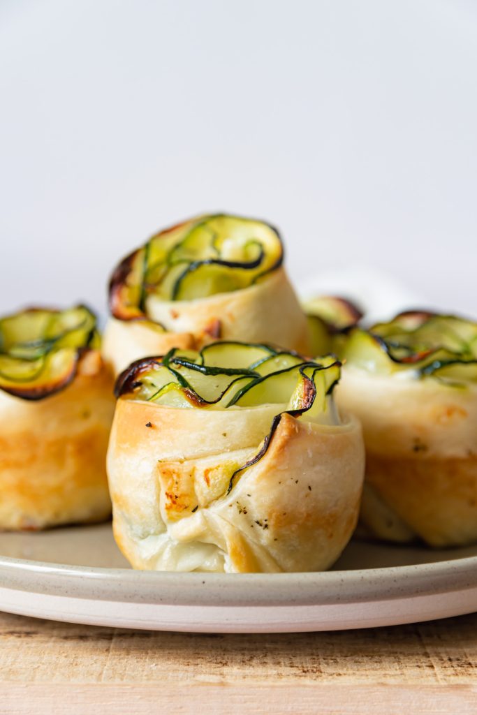 Feuilleté courgette