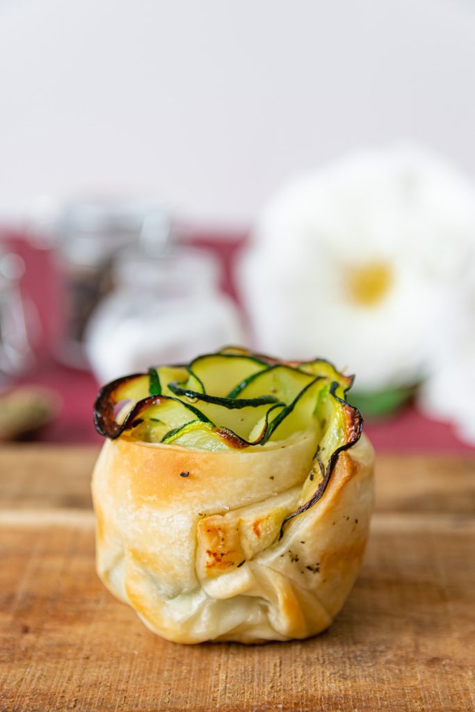 Feuilleté courgette