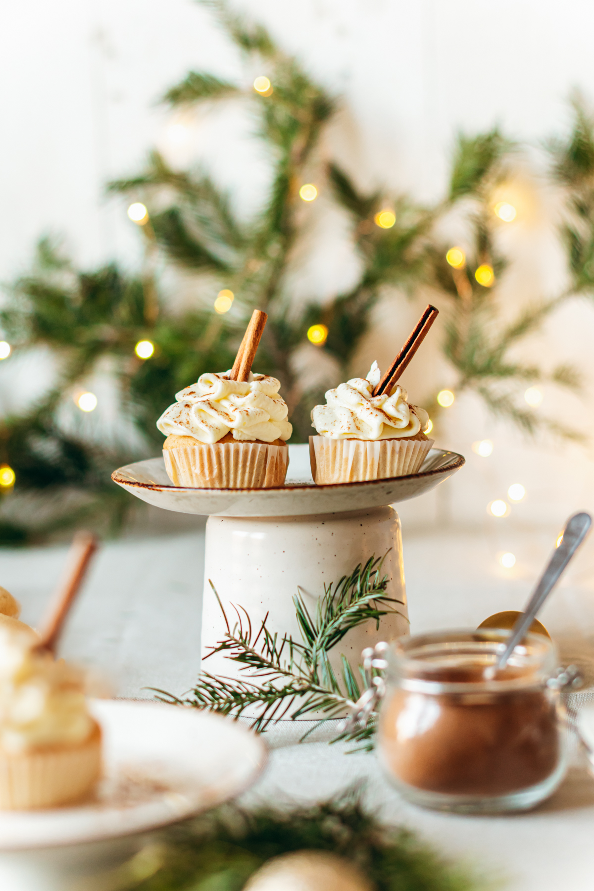 Cupcakes de Noël à la cannelle