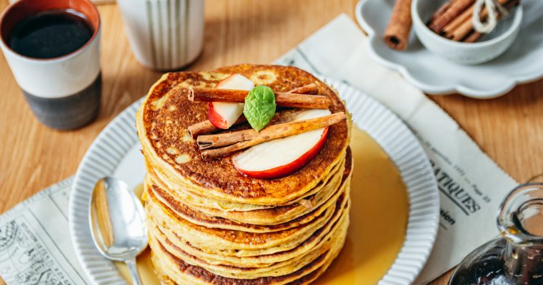 Pancakes à la courge butternut