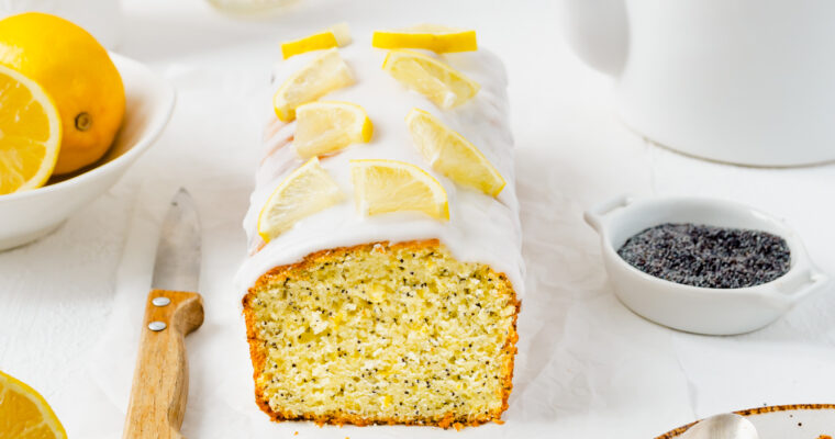 Gâteau citron et graines de pavot