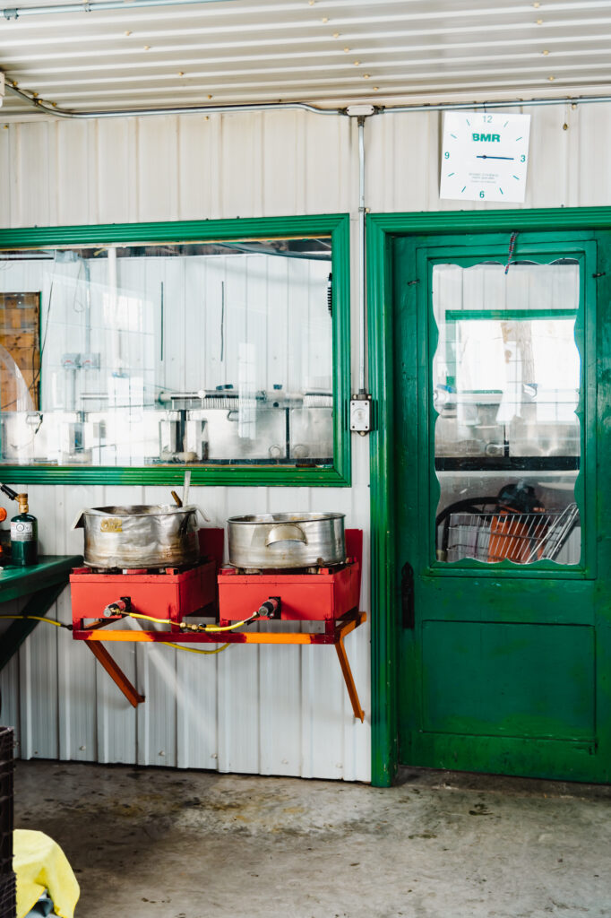 sirop d'érable production