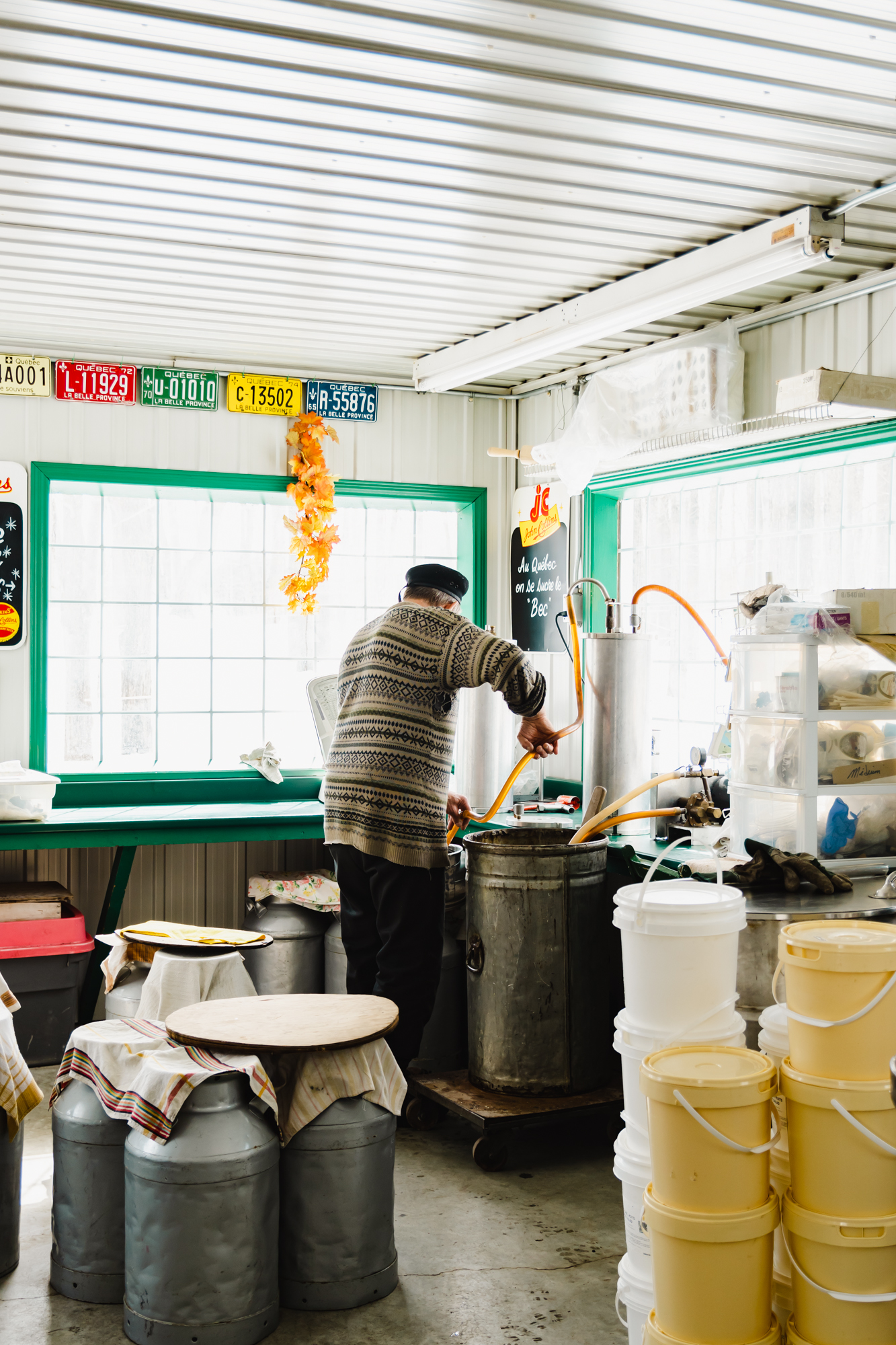 La production du sirop d&rsquo;érable