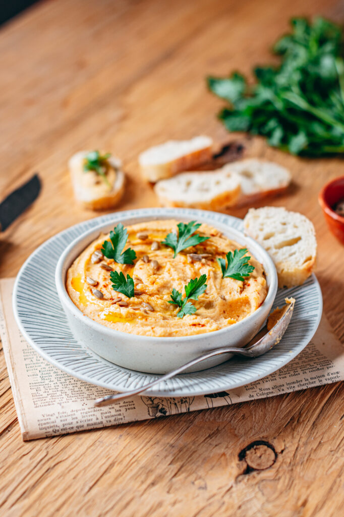 houmous de lentilles corail 