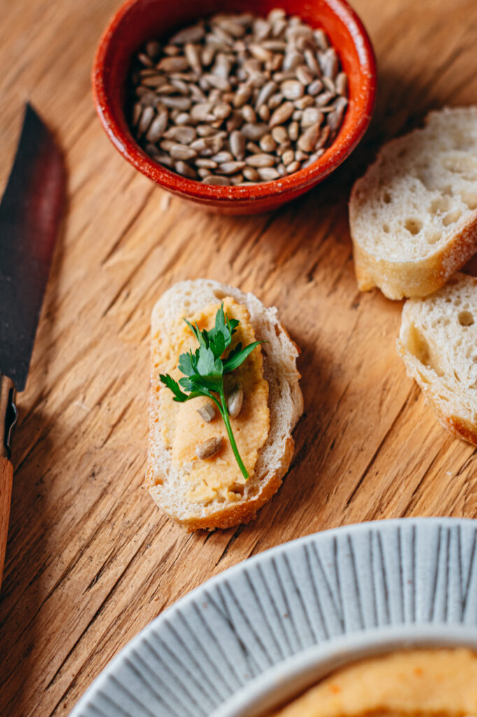 houmous de lentilles corail 