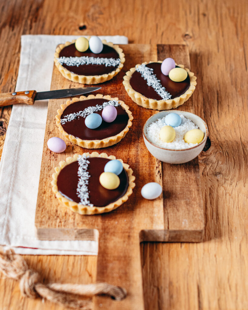 Tartelette chocolat pâques