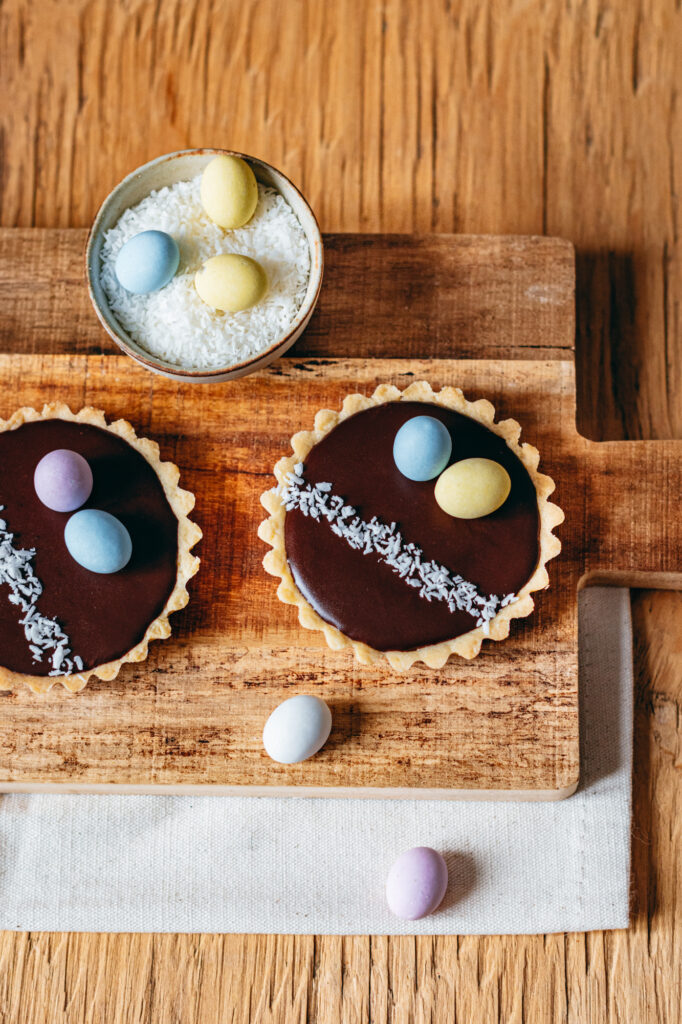Tartelettes chocolat pâques