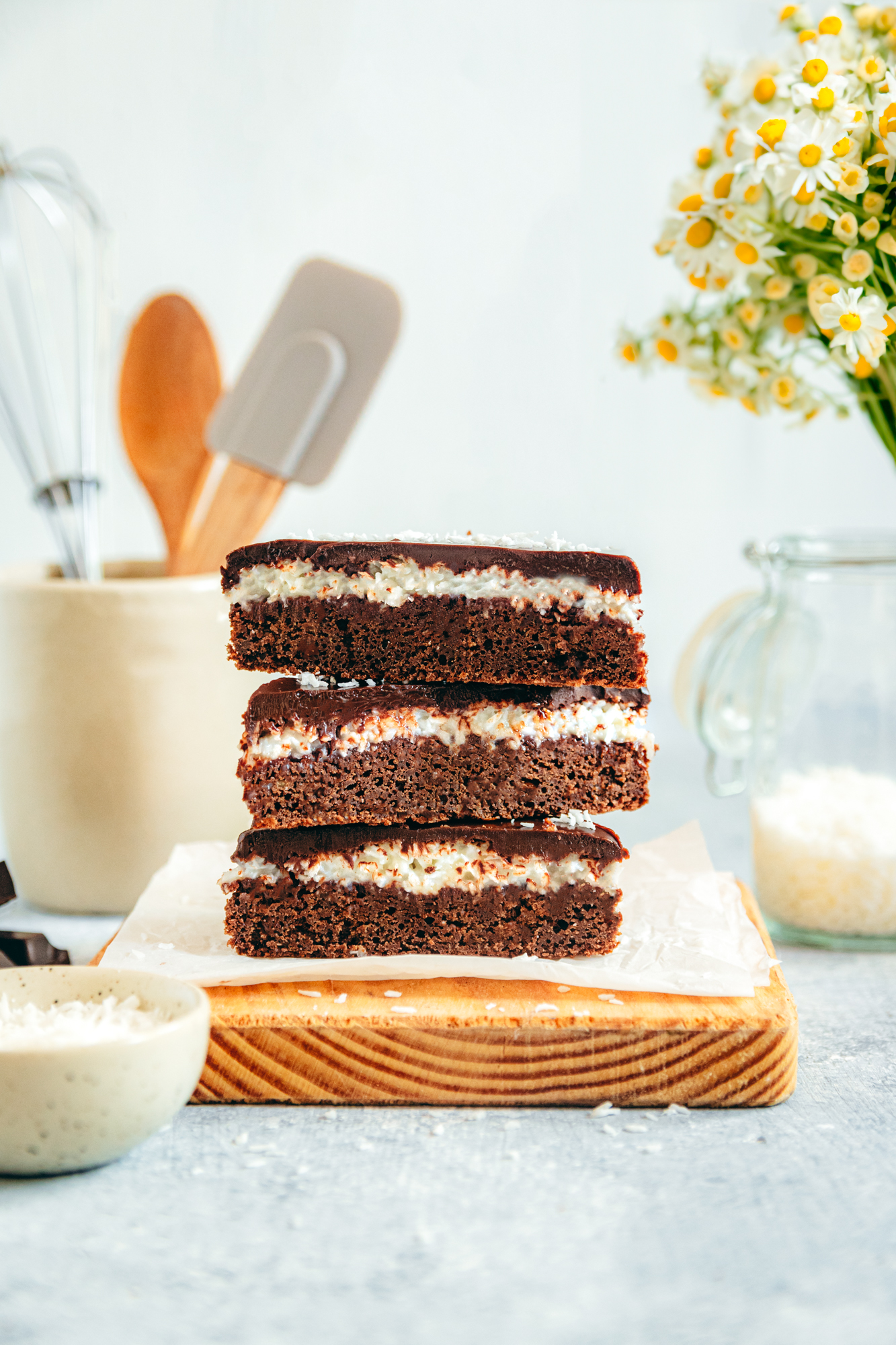 Gâteau choco-coco façon Bounty