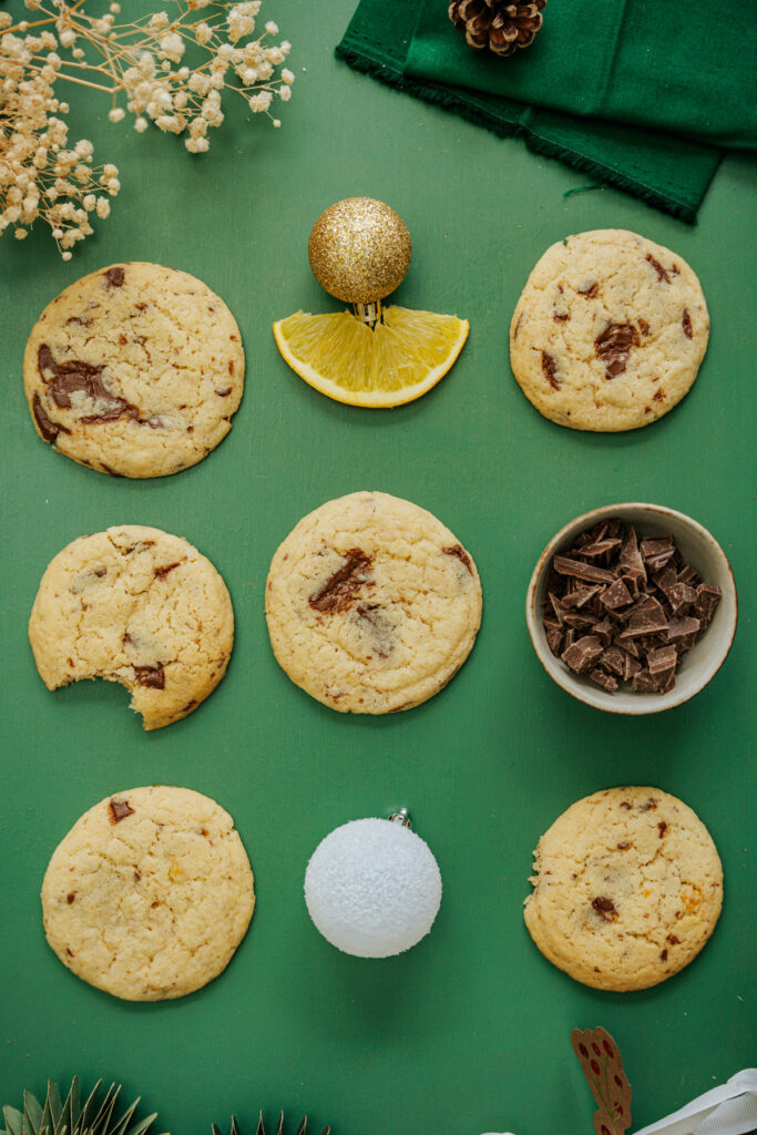 Cookies chocolat orange