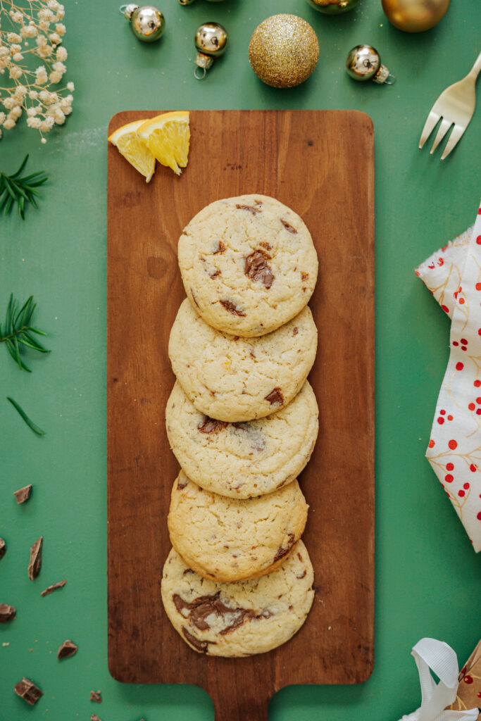 Cookies chocolat orange