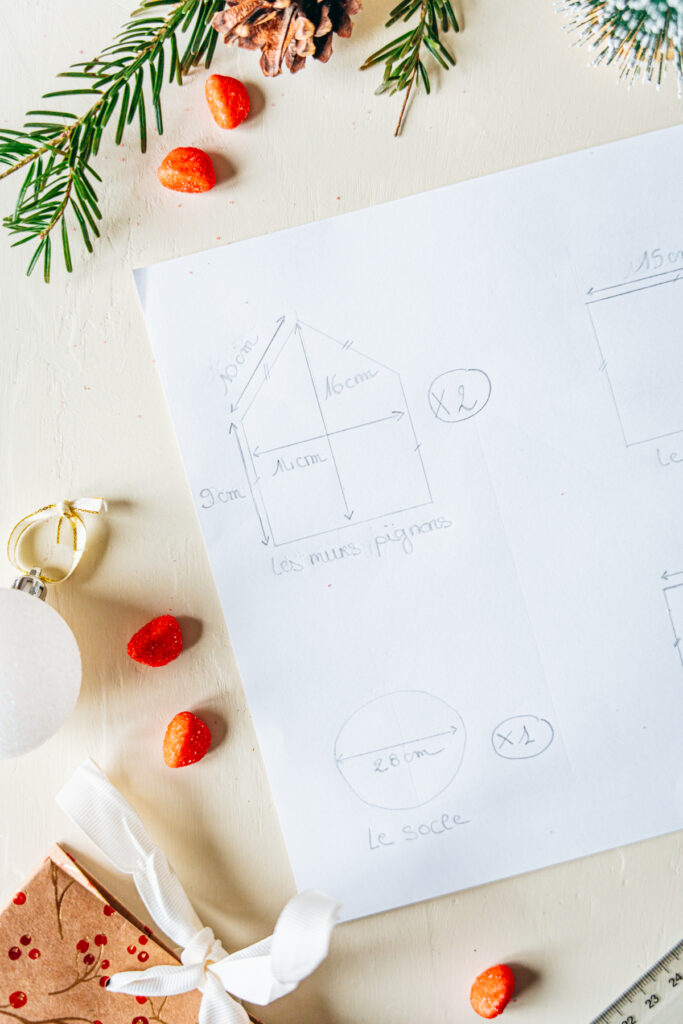 Maison pain d'épices plans