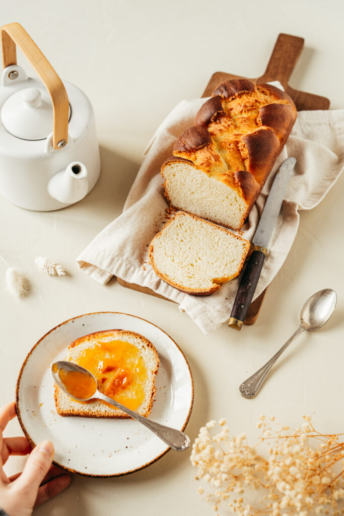Brioche tressée maison