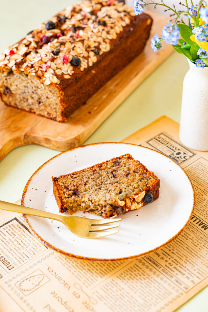 Gâteau moelleux aux superfruits