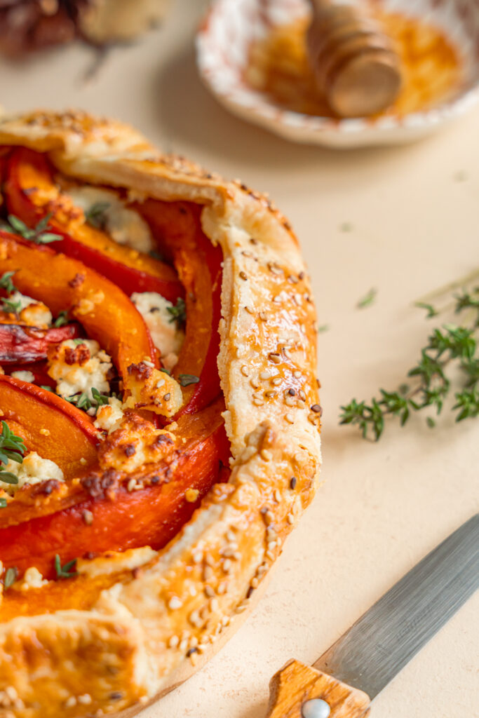 tarte salée potimarron et féta