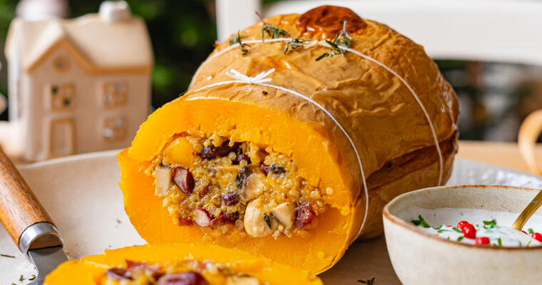 Butternut de Noël farcie